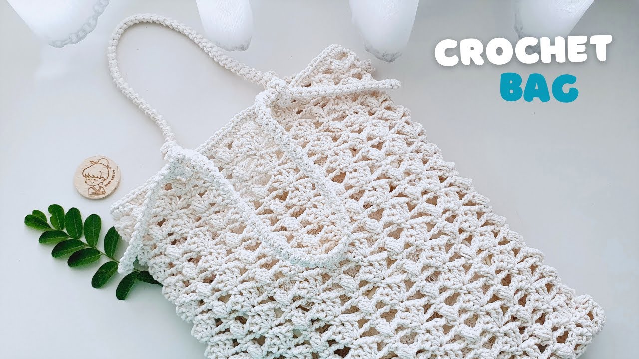 How to Crochet HandBag Beginner Friendly ViVi Berry Crochet YouTube