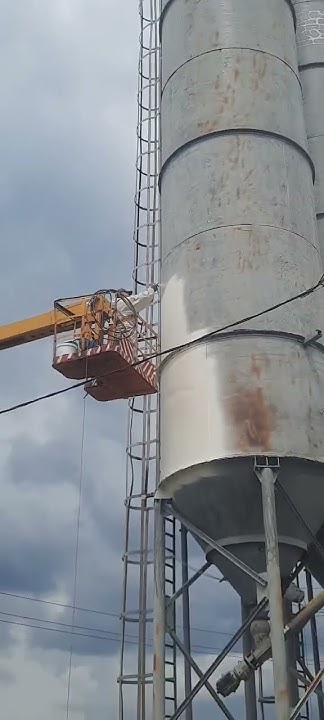 Резиновая краска для металла. Покраска резиновой краской завода.Часть 1 ...