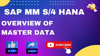 Master data in SAP MM S4 HANA