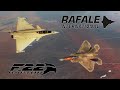 F-22 Raptor Vs Dassault Rafale Dogfight | Digital Combat Simulator | DCS |