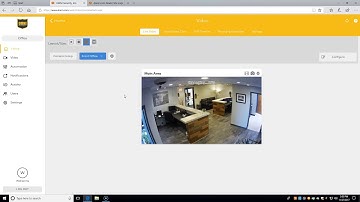 Alarm com Video Live View