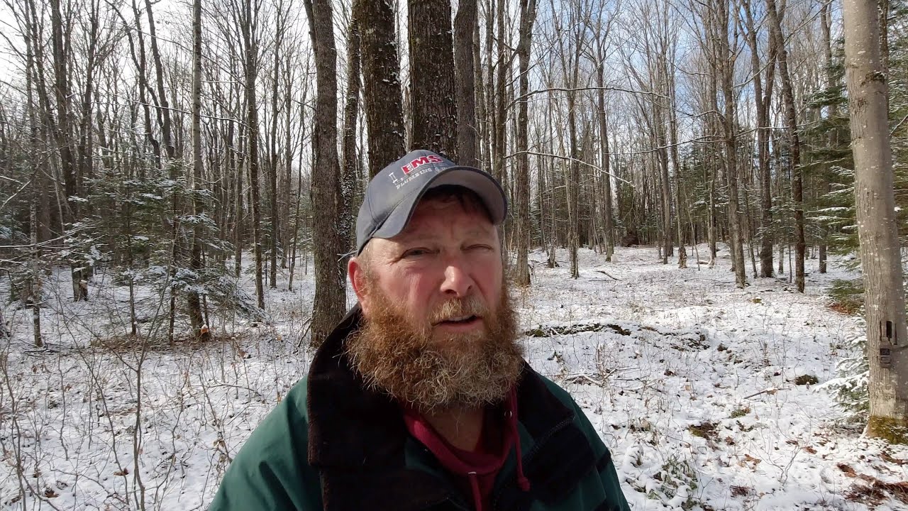 Setting Deer Blind! Michigan Upper Peninsula / Deer Camp / Deer Hunting