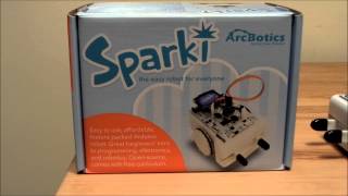Sparki Robot Unboxing