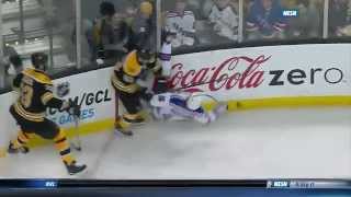 Brad Marchand slew foot on Derick Brassard 1/15/15