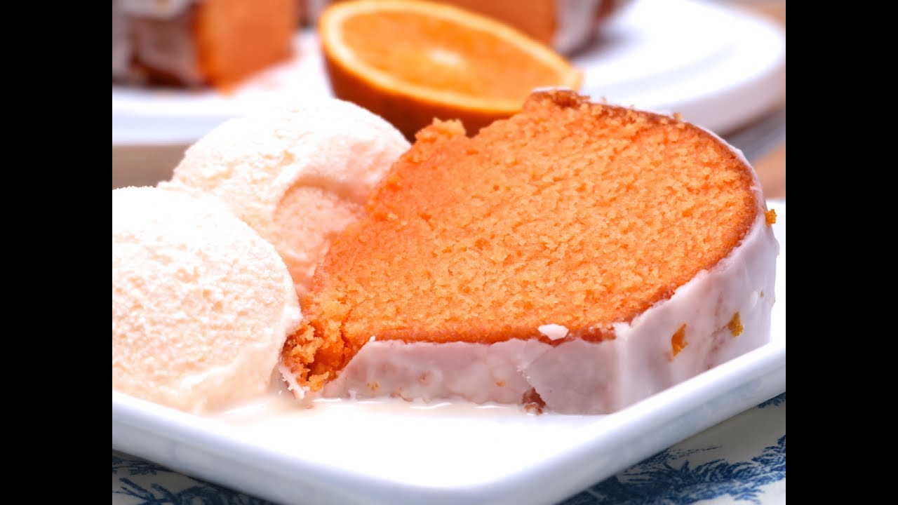 Glazed Orange Dream Pound Cake | Divas Can Cook