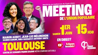 Meeting de l'Union populaire à Toulouse - version LSF