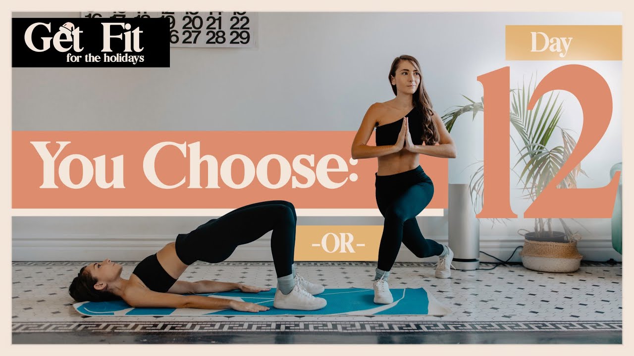 DAY 12: CHOOSE YOUR OWN ADVENTURE HIIT WORKOUT (Burn Calories!) (Get ...