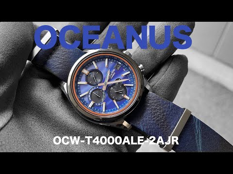 オシアナス OCW-T4000ALE-2AJR【藍染文字盤 クオーツ式腕時計