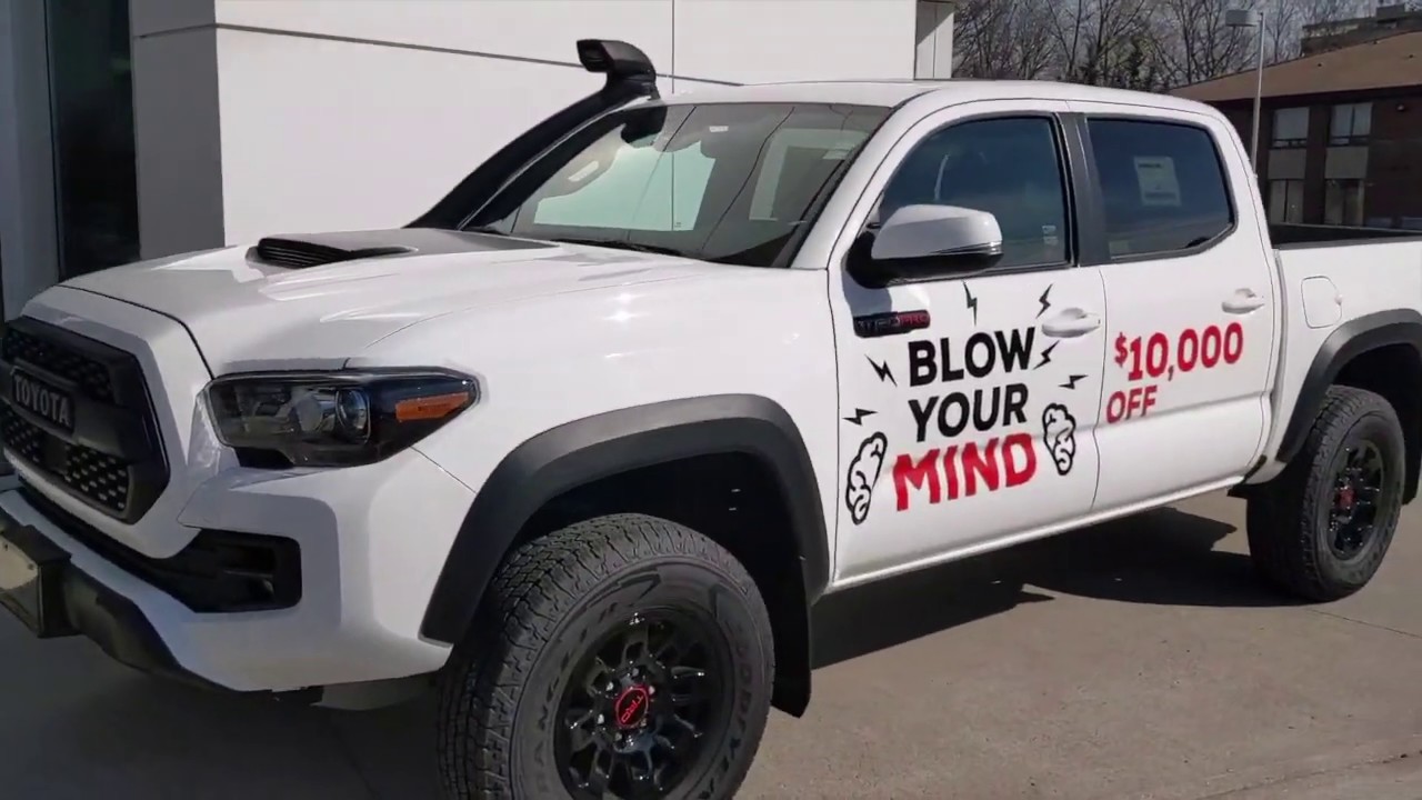 2019 Tacoma Trd Pro Snorkel Alex Russell Youtube