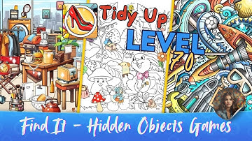 Find It - Hidden Objects Games - Tidy Up Level 70