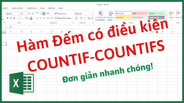 Cách sử dụng hàm Countif, Countifs trong excel || Đếm có điều kiện trong Excel