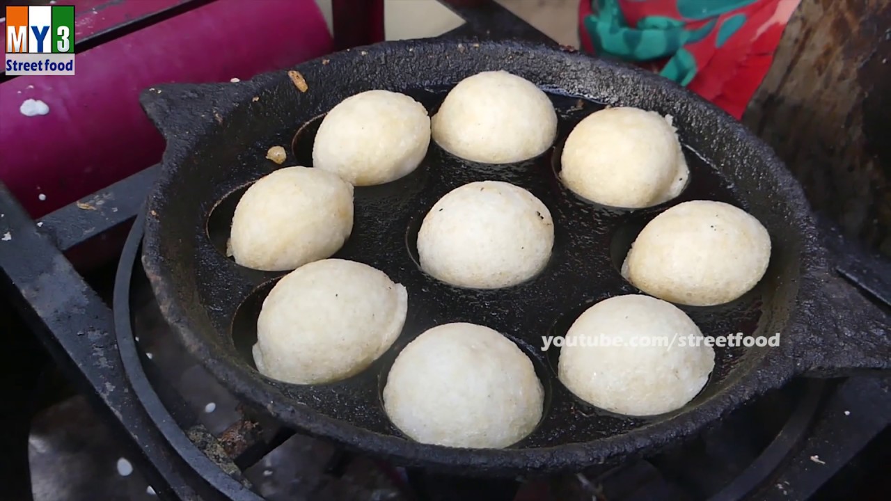 People are crazy to Eat Aape | Making with Dosa Batter  | Gunta Ponganalu  | Street Food | STREET FOOD