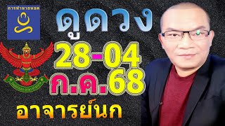 อาจารย์นก ดวงวันเกิด ทาย 28 มิ.ย.-4 ก.ค.67