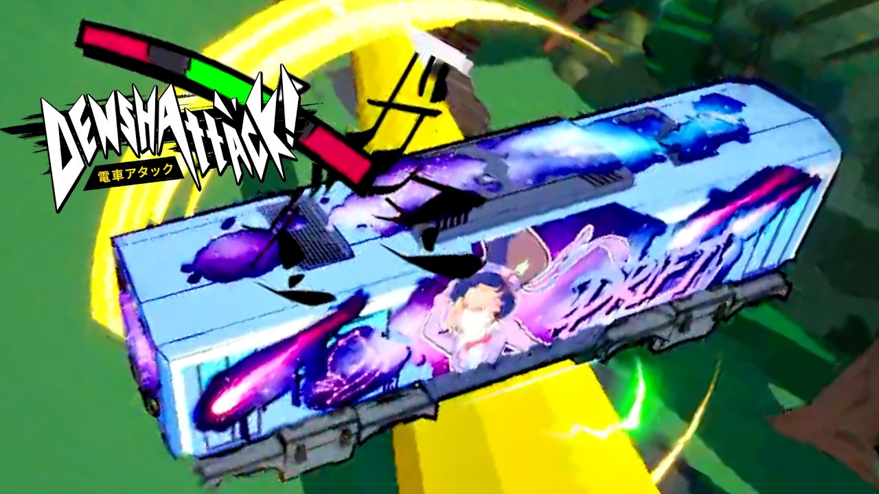 Denshattack is Insane, and I'm a Voice Actor in it. I am The Canon Drift King of Densha - Sponsored