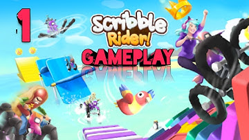 #Scribblerider #Ldroidgaming   Scribble Rider Part- 1 Gameplay Walkthrough 1-10 Levels (Android)