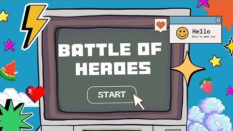 DEMO GAME: BATTLE OF HEROES – Proyek Akhir PBO Mahasiswa Informatika ITERA (Kelompok 2)