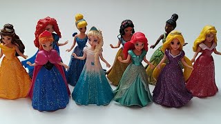 Satisfying Video l How to make Glossy Lolipops in to Rainbow Pool with Disney Princess Cutting ASMR