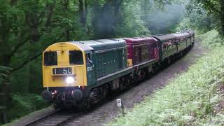 20189 & 20142 passing Northwood Halt 17th May 2024 by John Goodale 74 views 5 days ago 1 minute, 44 seconds