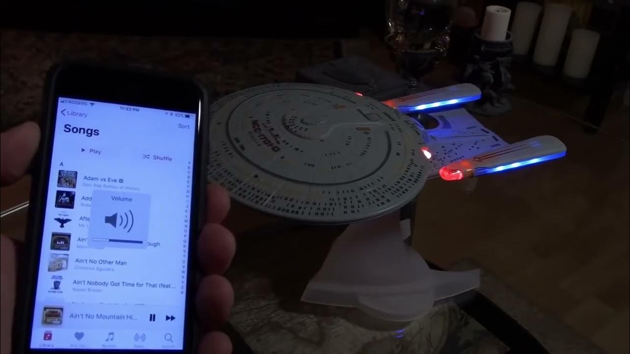 Star Trek: Tng U.S.S. Enterprise 1701-D Bluetooth Speaker