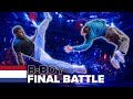 Bboy kid colombia vs bboy cis  final battle  red bull bc one cypher holland 2023