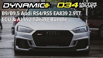 034Motorsport Dynamic+ Tuning Software for 2.9TT Equipped B9/9.5 RS4 & RS5!