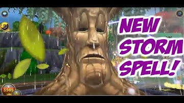 **NEW WIZARD101 LVL 125 STORM SPELL!!! EMPREYA PART 2 NEW SPELLS!!!! (Scion of Storms)
