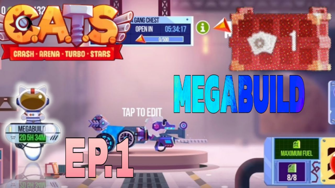🇨🇷CATS.​EP1[MEGABUILD​]​Scrash arena turbo stars​