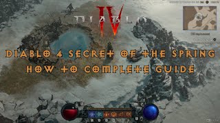 Diablo 4 Secret of the Spring Quest: Solve the Note's Riddle - How to Complete Quest Guide