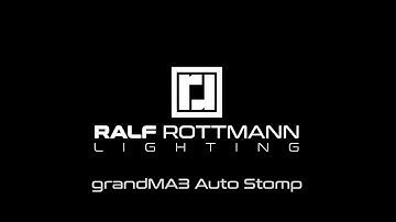 01 Auto Stomp // How exactly does it work? - #grandma3