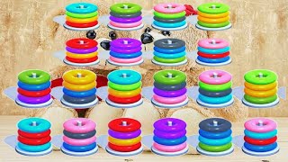 Color Hoop Stack - Sort Puzzle Game 3D (part 2) _ News Gameplay 2022 _ iOS, Android Games