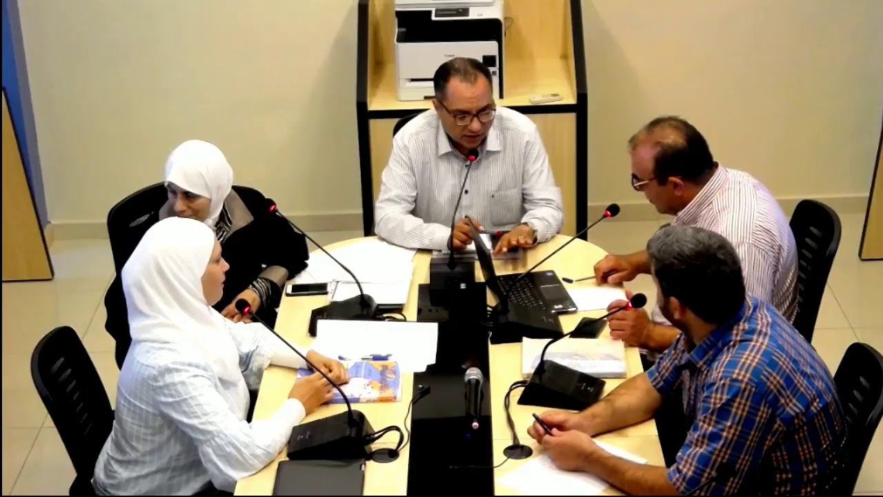 جلسة امتحانية في مادة الجغرافية