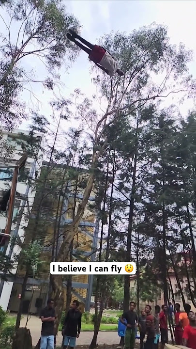 I believe I can fly 😲