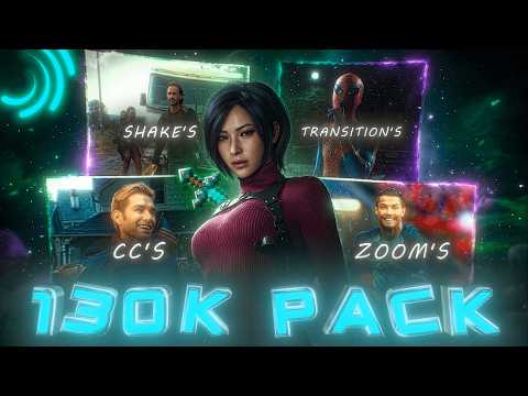 130K Subscribers Special Editing PACK | Alight Motion