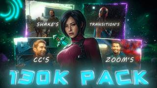 130K Subscribers Special Editing PACK | Alight Motion