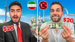 چالش 24 ساعت 20 دلار تو ایران و ترکیه💲 @ICYVIRUS