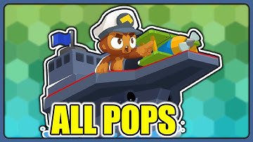 ONE TOWER = 100% POPS (2 TOWER CHIMPS + 2 MEGAPOPS Achievements) ✅ BTD6