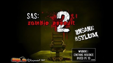 SAS: Zombie Assault 2 Insane Asylum (2009) Flash Game