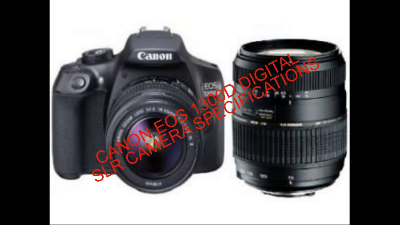Canon Eos 1300d Digital Slr Camera Specifications unboxing and review YouTube