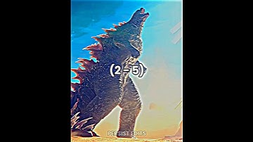 Evolved godzilla vs superman #shorts #godzilla #dc #vs #edit