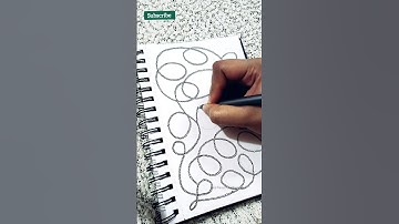 Did you ever tried this? Zentangle Patterns #artresscravebeautiful #zentangleart #shorts