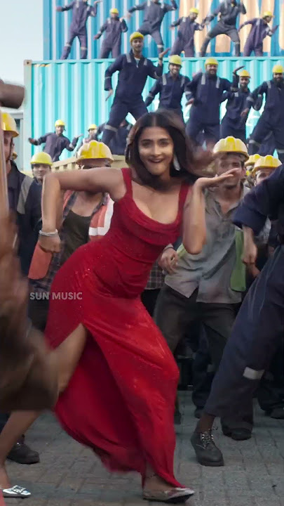 Baby ma Monica💃🏻#SunMusic #Rajinikanth #Coolie #Anirudh #LokeshKanakaraj #PoojaHegde #SoubinShahir