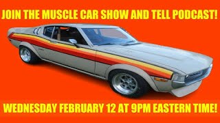 WKS Muscle Car Show and Tell Podcast REPLAY from August 2, 2023