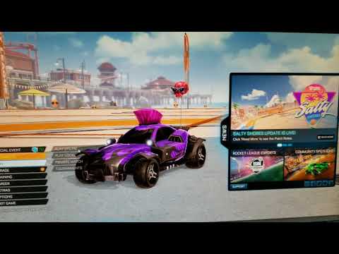 How to Play Split Screen on Rocket League for PC ( No downloading apps needed )