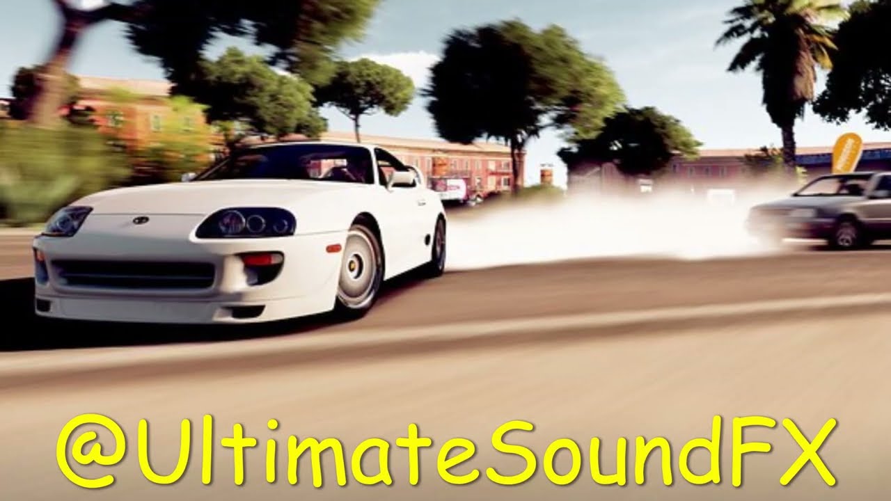 Burnouts, Drifting, and Squealing Tires Sound Effects - Fast Cars Doing What They Do Best!