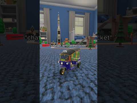 "Chatgpt remove the rocket" | Game: Fall Cars