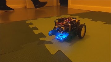 Dancing robot! mBot makes party at bedtime (with mBlock programming)