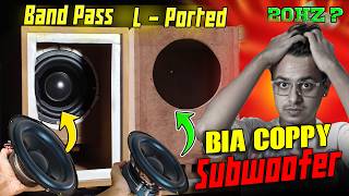 The Real Difference Between Band Pass and L Port Subwoofer Boxes