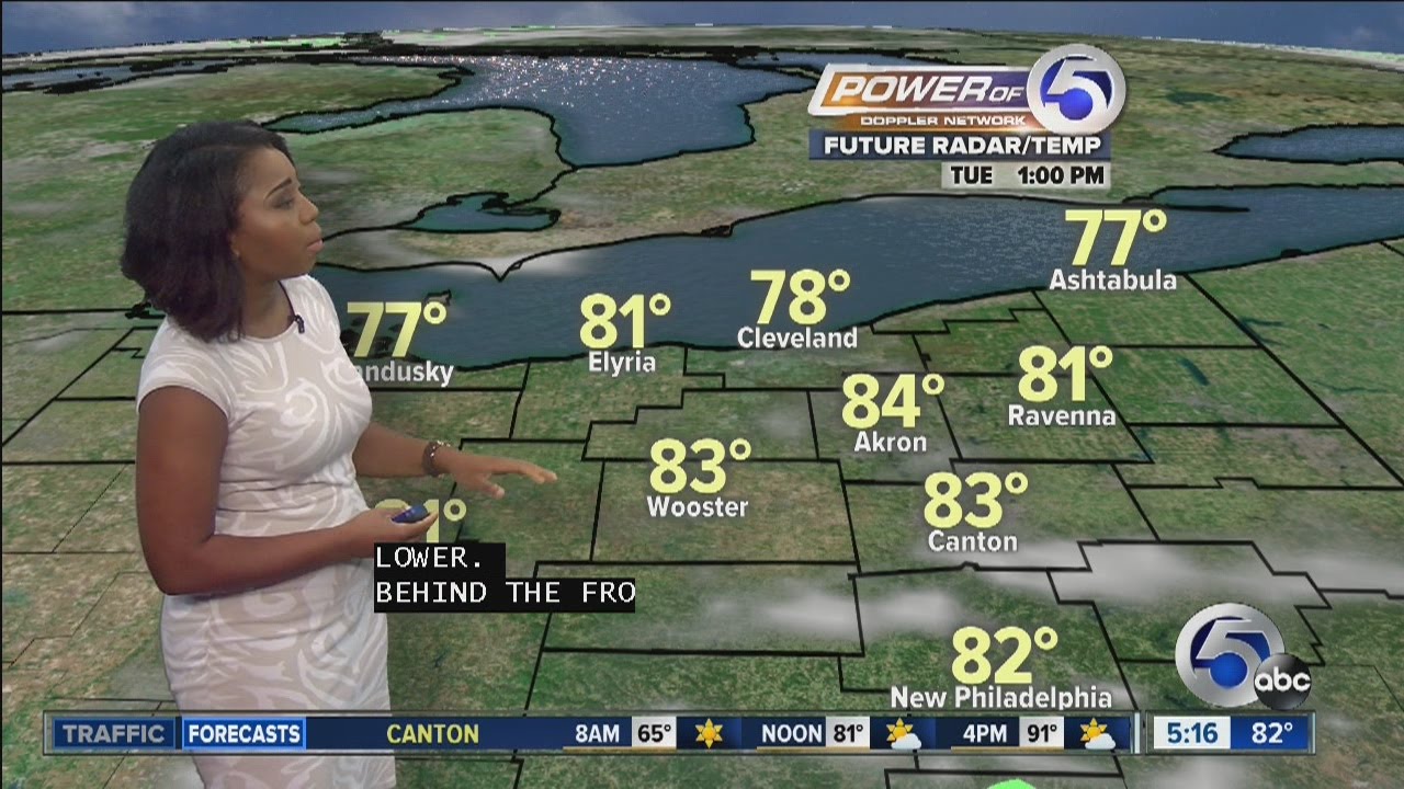 Rain chances for your Monday - YouTube