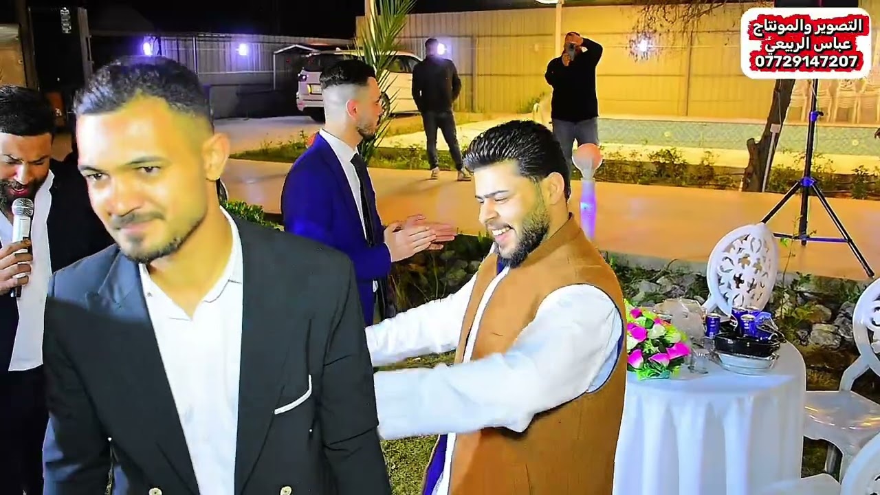 حفل حنه الأخ (حسين صالح كاظم )ألف مبروك بحضور الفنان ادم العبدالله  تصوير والمونتاج عباس الربيعي 