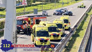 Dode bij ernstig ongeval op A12 bij Babberich